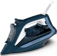 Rowenta Express Steam DW4308 Dampfb&uuml;geleisen Microsteam 300 Laser-Grundplatte Blau -