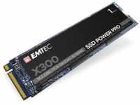Emtec ECSSD1TX300, EMTEC Power Pro X300 - SSD - 1TB - intern - M.2 2280 - PCI Express