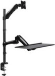LogiLink Sit-Stand Workstation - Tischhalterung f&uuml;r Monitor / Tastatur