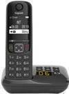 GIGASET A690 A Duo schwarz schnurlos analog DECT zwei Mobilteile Anrufbeantworter