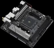 ASRock A520M-ITX/ac - Motherboard - Mini-ITX - Socket AM4 - AMD A520 - USB-C Gen1,