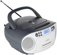 REFLEXION RCR2260 Tragbarer CD-Player (RCR2260 WEI&szlig;/GRAU)