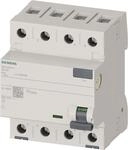 FI-Schutzschalter 40/0.03A 3polig+N 400V 4TE F (5SV33443)