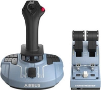 Thrustmaster Airbus Edition Schwarz - Blau USB Joystick Analog / Digital PC (2960842)