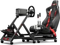 Next Level Racing GTTRACK - Rennsitz - 150 kg - 120 cm - 210 cm - Schwarz - Rot...
