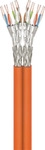 Wentronic GoobayCat.7 RohkabelA Duplex-Netzwerkkabel, S/FTP (PiMF), Orange, 500 m -