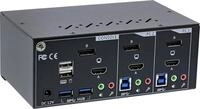 INLINE 62642I - KVM-/Audio-/USB-Switch - 2 x KVM/Audio/USB - 1 lokaler Benutzer -