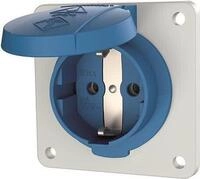 MENNEKES Elektrotechnik GmbH & Co. KG Schuko-Anbau-Steckdose 16A 2p+E 230V bl 11011F