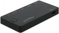 DeLOCK 11477 Tastatur/Video/Maus (KVM)-Switch Schwarz (11477)