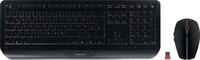 CHERRY GENTIX DESKTOP - Tastatur-und-Maus-Set - kabellos - 2.4 GHz - Schweiz -