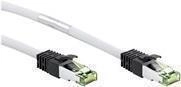 Goobay CAT 8.1 Patchkabel, S/FTP (PiMF), Wei&szlig;, 20 m - LSZH halogenfrei, Kupfer...