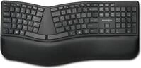 Kensington Pro Fit Ergo Wireless Keyboard - Tastatur - kabellos - 2.4 GHz, Bluetooth
