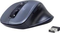 Renkforce Bluetooth&reg;, Kabellos 3D-Maus Optisch Ergonomisch Grau (RF-4509684)