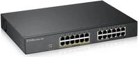 Zyxel GS1900-24EP - Switch - Smart - 24 x 10/100/1000 (12 PoE) - an Rack montierbar,