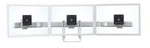 Ergotron HX Triple Monitor Bow Kit - Montagekomponente (Griff, 3 Drehzapfen,