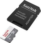 SanDisk Ultra - Flash-Speicherkarte (microSDXC-an-SD-Adapter inbegriffen) - 256GB -