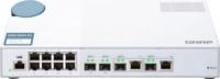 QNAP QSW-M408-2C - Switch - managed - 2 x 10 Gigabit SFP+ + 2 x C 10 G-Bit SFP+ + 8 x