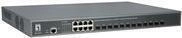 LevelOne GTL-2091 - Switch - L3 - managed - 12 x 10 Gigabit SFP+ + 8 x 10/100/1000 -