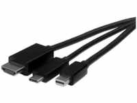 Startech CMDPHD2HD, StarTech.com USB-C, HDMI oder Mini DisplayPort auf HDMI