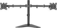 DIGITUS DA-90401 - Aufstellung f&uuml;r 2 Monitore / Curved-Monitore - Stahl -