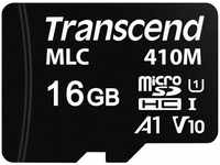 Transcend TS16GUSD410M, Transcend 410M Speicherkarte 16 GB MicroSDHC MLC Klasse...