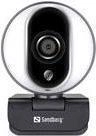 Sandberg Streamer USB Webcam Pro - Web-Kamera - Farbe - 2 MP - 1920 x 1080 - 720p,