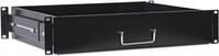 Intellinet Drawer Shelf - Rack Storage Drawer - Schwarz, RAL 9005 - 2U - 48.3 cm (19)