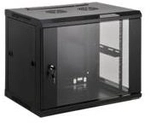 Intellinet - Wandschrank - Schwarz, RAL 9005 - 9U - 48,3 cm (19) (712071)