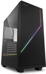 Sharkoon RGB FLOW - Midi Tower - ATX - ohne Netzteil - USB/Audio (4044951028146)