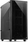 Inter-Tech C-303 Mirror - Full Tower - PC - Metall - Geh&auml;rtetes Glas - Schwarz - ATX