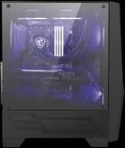 MSI MAG FORGE 100M Computer-Geh&auml;use Midi Tower Schwarz - Transparent