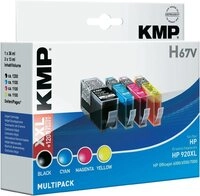 Edding Tinte ersetzt HP 920, 920XL Kompatibel Kombi-Pack Schwarz, Cyan, Magenta, Gelb