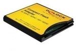 DeLOCK Compact Flash Adapter - Kartenadapter (MMC, SD, SDHC, SDXC) - CompactFlash