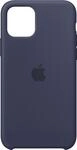 Apple MWYJ2ZM/A, Apple - Case f&uuml;r Mobiltelefon - Silikon - Mitternachtsblau - f&uuml;r