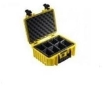 B&W outdoor.cases Type 3000 - Hartschalentasche - Polypropylen - Gelb