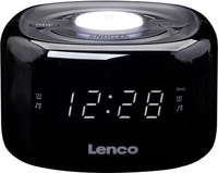 Lenco CR-12BK Radio Uhr Digital Schwarz (CR-12)
