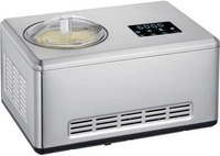 Severin EZ 7406 Eismaschine Kompressor Eismaschine 2 l Edelstahl 180 W (EZ 7406)