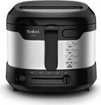 Tefal Uno FF215D Fritteuse Eins/Eine(r) Schwarz - Edelstahl Eigenst&auml;ndig 1600 W
