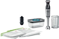 Bosch MS8CM61V1 Mixer Handmixer Schwarz - Edelstahl - Transparent 1000 W (MS8CM61V1)