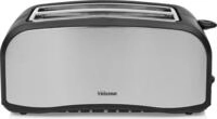 Tristar BR-1046 Toaster - 4 Scheibe(n) - Schwarz - Edelstahl - Edelstahl - Tasten -