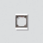 Siedle MR 611-1/1-0 W - Rahmen - Wei&szlig; - Siedle - Zink - 99,5 mm - 27 mm