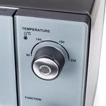 Princess 112754 Umluftofen - 45 l - 1800 W - Freistehend - Schwarz - Grau -
