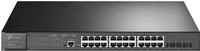TP-Link SG3400 JetStream Rackmount Gigabit Managed Switch, 24x RJ-45, 4x SFP+, 384W