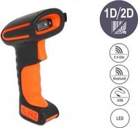 Delock - Barcode-Scanner - tragbar - 120 Scans/Sek. - decodiert - USB, RF(2,4 GHz),