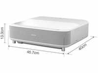 Epson V11HA07040, Epson EH-LS300W - 3-LCD-Projektor - 3600 lm (weiß) - 3600 lm