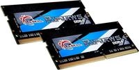 G.Skill Ripjaws - DDR4 - Kit - 16 GB: 2 x 8 GB - SO DIMM 260-PIN - 3200 MHz /