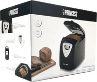 Princess 01.152009.01.001, Princess 152009 Brotbackautomat Schwarz - 907,2 g -