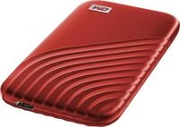 Western Digital SSD 2TB WD Mypassport USB3.1 red (WDBAGF0020BRD-WESN)