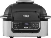 NINJA AG301EU Hei&szlig;luftfritteuse schwarz/silber (AG301EU)