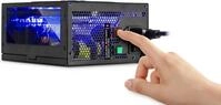 Inter-Tech Argus RGB-500W II - 500 W - 100 - 240 V - 50/60 Hz - 8 - 4 A - Aktiv -